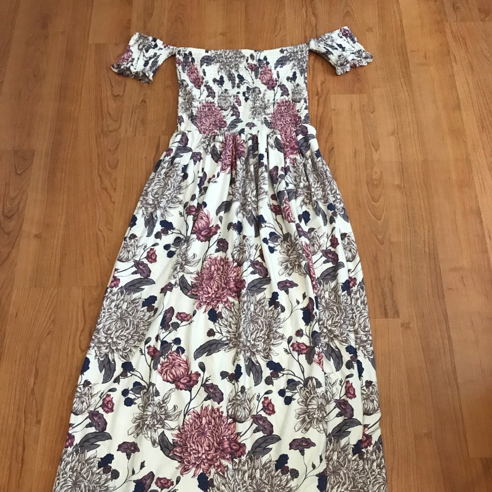 Floral maxi dress